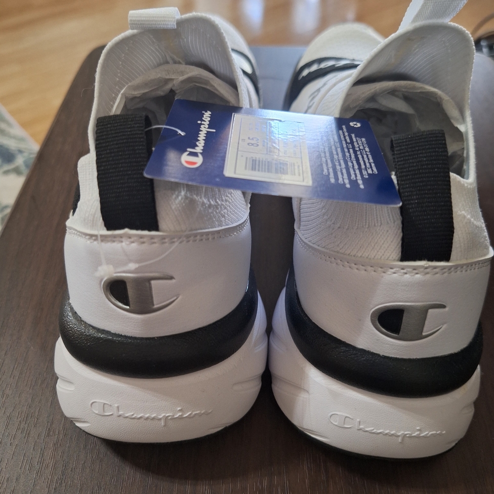 Champion White Slip-On Sneakers Fit Like Glove They Are Light Weight. - Picture 4 of 5